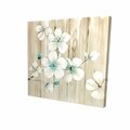 Begin Home Decor 32 x 32 in. Cherry Blossom In White-Print on Canvas 2080-3232-FL84